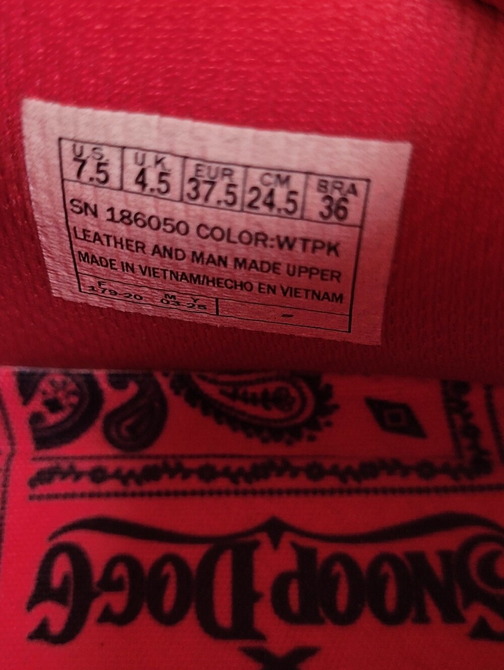 Skechers Snoop Dogg Sizzle Sneakers 7.5 - Picture 10 of 10